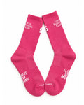 Pink Lento Socks